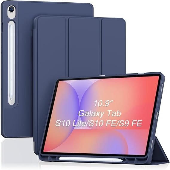Funda Smart Cover con Porta Lápiz para Tablet SAMSUNG TAB S9 FE 10.9″