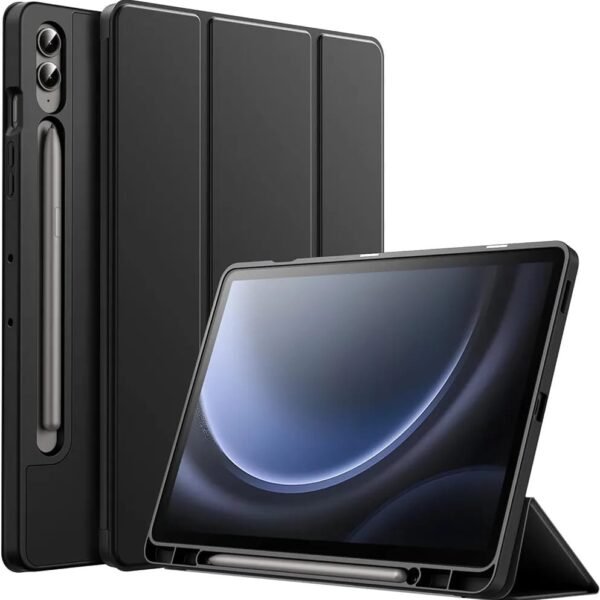Funda Smart Cover con Porta Lápiz para Tablet Samsung Tab S10 Plus 12.4″