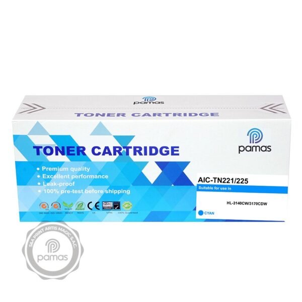 Toner PAMAS Compatible Brother TN-221 CYAN