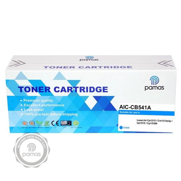 Toner PAMAS Compatible HP131A/128A/125A – Cyan