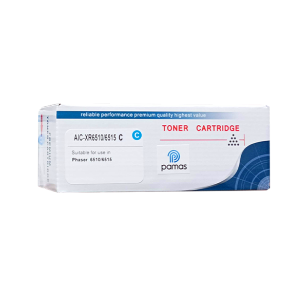 Toner PAMAS Compatible Xerox 6510 (106R03481) – Cyan