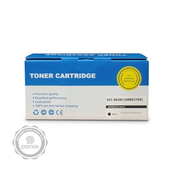 Toner Pamas Compatible Para Xerox 6020/6027(106R02763) – Black