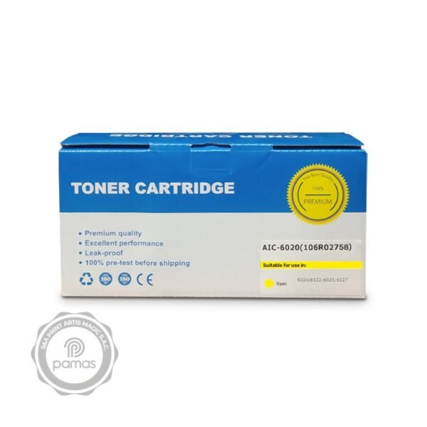Toner Pamas Compatible Para Xerox 6020/6027 (106R02762) – Yellow