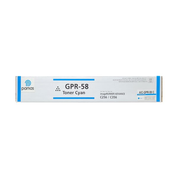 Toner Compatible Pamas GPR-58 – Cyan