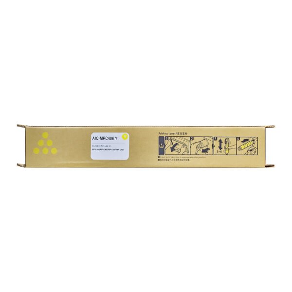 Toner Compatible Pamas Para Ricoh MP C406 – Yellow